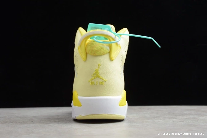 Official Maikesneakers 6 (GS) Air Jordan Floral Dynamic Yellow Retro 543390-800 0817
